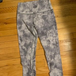 Lululemon align 7/8 pants diamond dye light grey